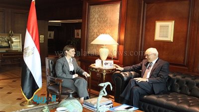 وزيرة التعاون الدولي تلتقي الممثل الجديد للبرنامج الإنمائى فى مصر
