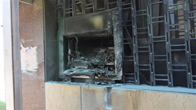 هروب المتهم الرئيسي في حرق ماكينات الصرف الآلي بالبحيرة