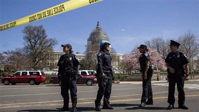 إصابة 4 أشخاص في إطلاق نار قرب مبنى الكونجرس بواشنطن 