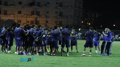 المصري يختتم مرانه استعدادًا للاتحاد السكندري.. غدًا