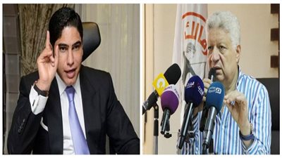 مرتضى منصور وأبو هشيمة 