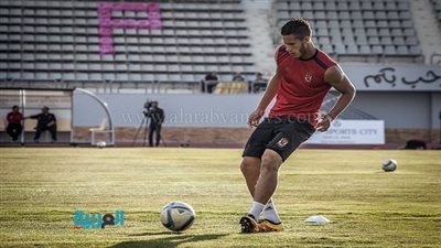 رمضان صبحي يعود لتدريبات الأهلي