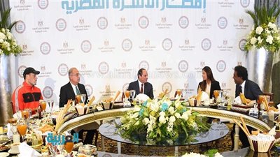 السيسي يشهد إفطار الأسرة المصرية