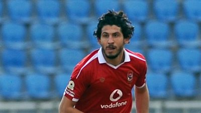 أحمد حجازي خارج قائمة الأهلي أمام المصري
