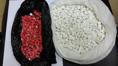 ضبط حقيبة بداخلها 3 آلاف قرص مخدر داخل قطار الصعيد 