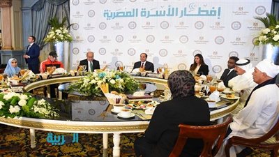 السيسي يشهد إفطار 