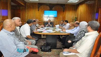 بالصور.. محافظ القليوبية: تقنين أراضي منطقة 