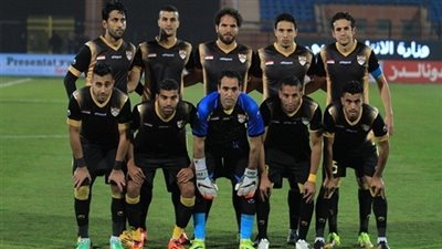 الإنتاج يتقدم بهدفين على حرس الحدود في الشوط الأول