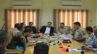 بالصور.. محافظ الفيوم يتابع سير العملية الانتخابية بالمحافظة 