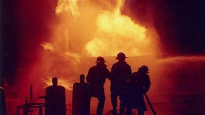 تفحم عدد من المحال التجارية في حريق بصفط اللبن 