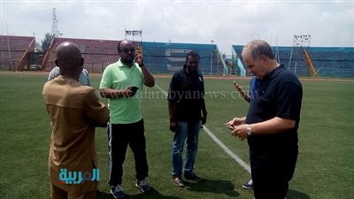 زادة وتيجانا يطمئنان على ملعب التدريب للزمالك