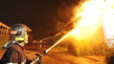 الحماية المدنية تسيطر على حريق بمحل تجاري بالعمرانية 