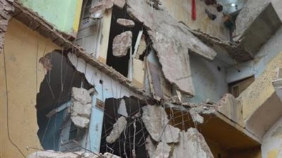 رئيس حي الشرابية: تشميع العقار المنهار لحين فحص حالته 