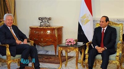 السيسي يستقبل رئيس مجلس إدارة شركة 