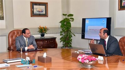 السيسي يلتقي رئيس الوزراء ووزير التموين ويؤكد على توفير السلع وتشديد الرقابة