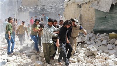 مقتل 8 مدنيين في قصف للنظام السوري على حلب