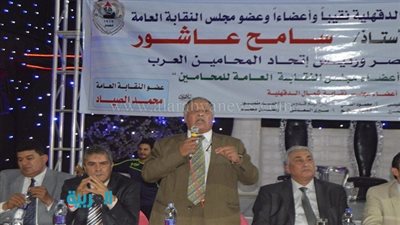 نقيب محامي شمال الدقهلية يطالب 