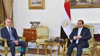 السيسي يستقبل رئيس البنك الاتحادي الألماني