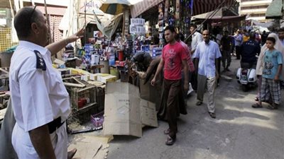 تحرير 20 محضرًا للباعة الجائلين بالقاهرة الجديدة ومدينة نصر 