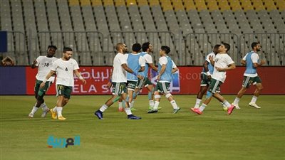 المصري البورسعيدي يخوض مرانه المسائي استعدادًا لمواجهة الزمالك