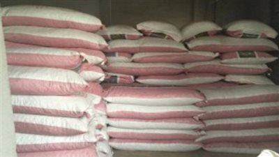 ضبط 12 طن أرز مخبأة داخل مضرب بمنطقة بلقاس بالدقهلية