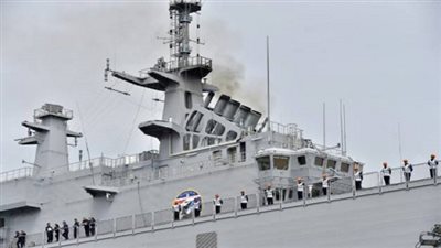 القوات البحرية تحتفل بوصول 