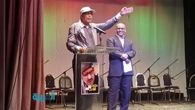 بالصور.. تكريم عبد الرحمن الشافعي في مركز الهناجر