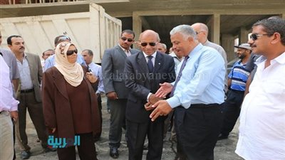 بالصور.. القائم بأعمال القاهرة يفتتح محور الشهيد بالمرج