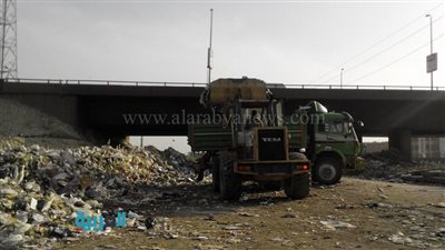 بالصور.. حملة نظافة ورفع للمخلفات بمدينة بنها
