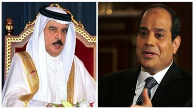 السيسي يتلقى اتصالاً هاتفيًا من جلالة ملك البحرين