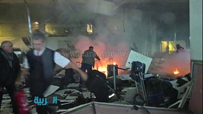 ننشر أول فيديو يكشف انفجار مطار أتاتورك بتركيا