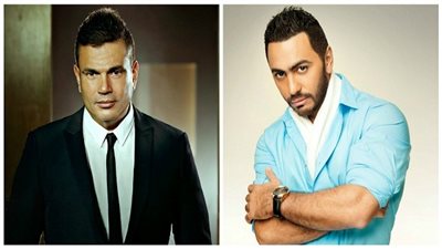 عمرو دياب يتفوق على تامر حسني في إيرادات 