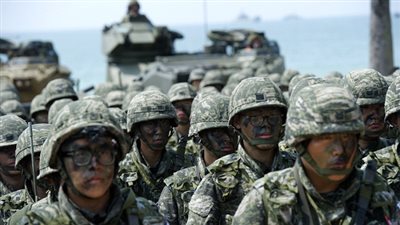 تحالف عسكري أمريكي كوري وياباني لمواجهة 