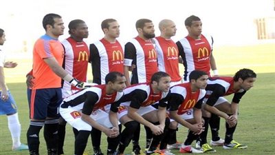 انتهاء الشوط الأول من مباراة المصري وطلائع الجيش بالتعادل السلبي