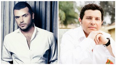 هاني شاكر يعزي الفنان سامو زين في وفاة والده