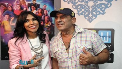 بالصور.. مؤتمر لفيلمي العيد 