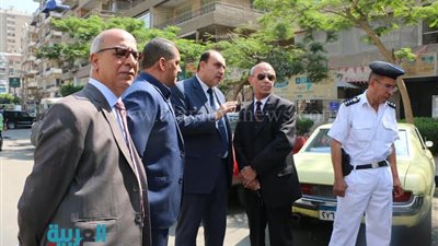 بالصور.. القائم بأعمال محافظ القاهرة يفتتح محور مكرم عبيد