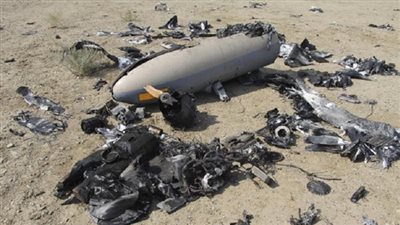 سقوط طائرة أمريكية من طراز 