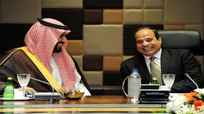  الرئيس السيسي يتلقى التهنئة بعيد الفطر من محمد بن سلمان وأمير تبوك 