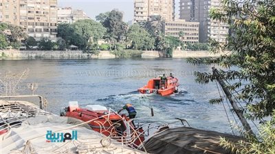  جهود مكثفة لانتشال ضحايا المركب الغارق ببولاق أبو العلا 