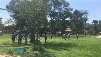 بالصور.. توافد المواطنين على حديقة الحرية