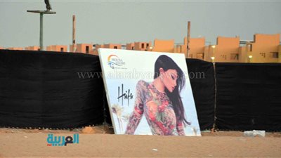 بالصور.. التحضيرات النهائية لحفل هيفاء وهبي بـ