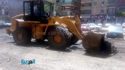  حملة لإزالة المخلفات بشبرا الخيمة