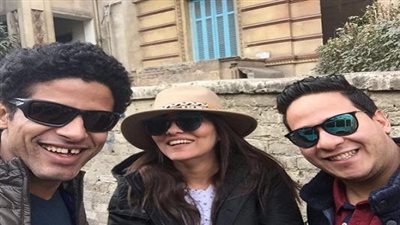 راندا البحيري تهنئ حمدي المرغني وكريم عفيفي 