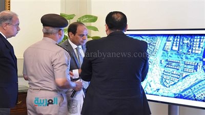 بالصور.. السيسي يستعرض المشروعات الجديدة مع الإسكان والهيئة الهندسية 
