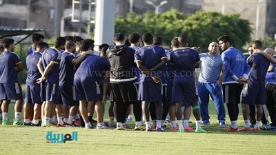 المصري البورسعيدي يواصل مرانه استعدادًا للإسماعيلي بكأس مصر