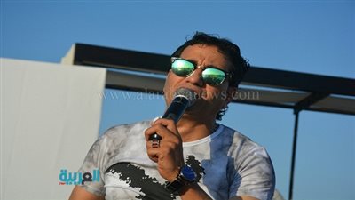 بالصور.. أحمد شيبة يتألق في حفل مارينا بحضور أسامة منير