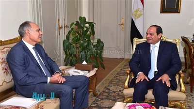 السيسي يستقبل وزير الشئون الخارجية والتعاون بالمملكة المغربية