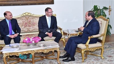 السيسي يستقبل عضو المجلس التنفيذي لـ