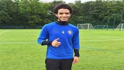 شاهد.. لأول مرة عمر جابر يظهر في تدريبات بازل